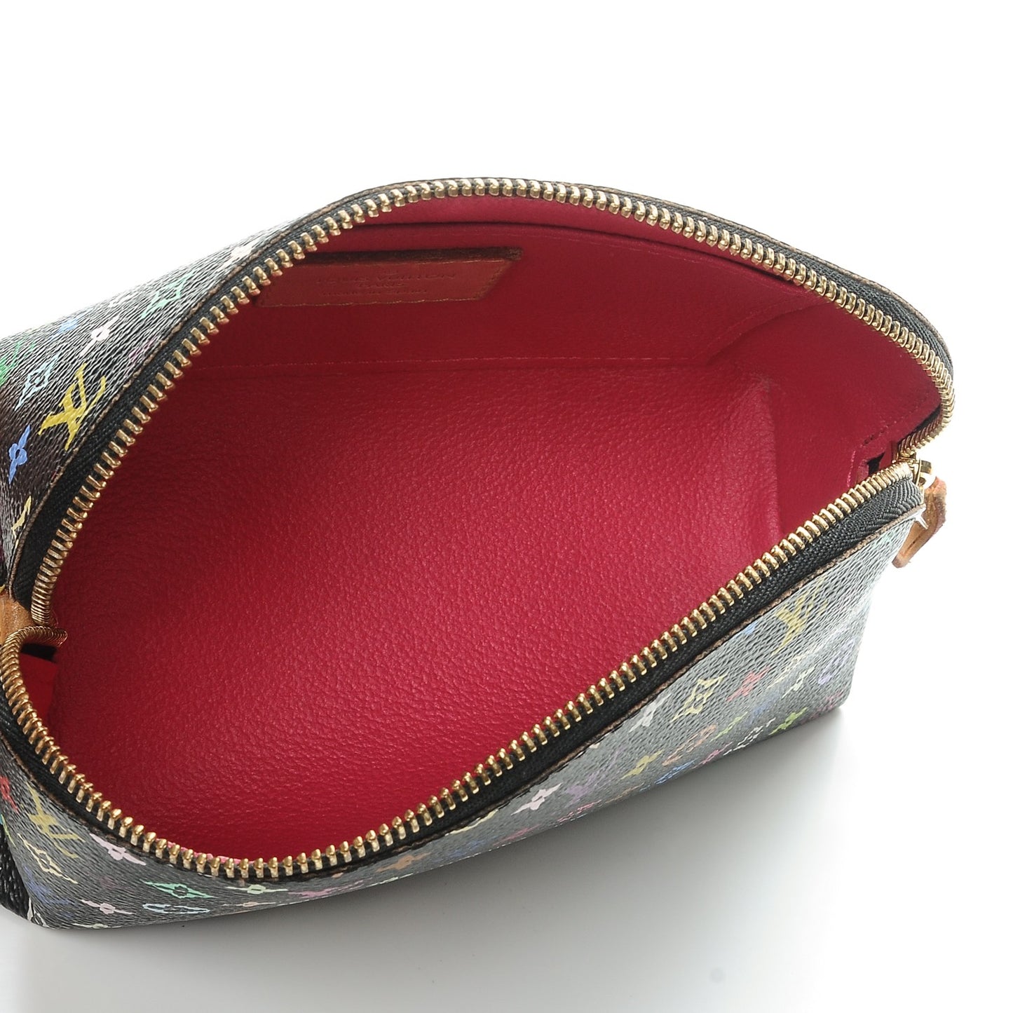 Monogram Multicolor Cosmetic Pouch Black Grenade