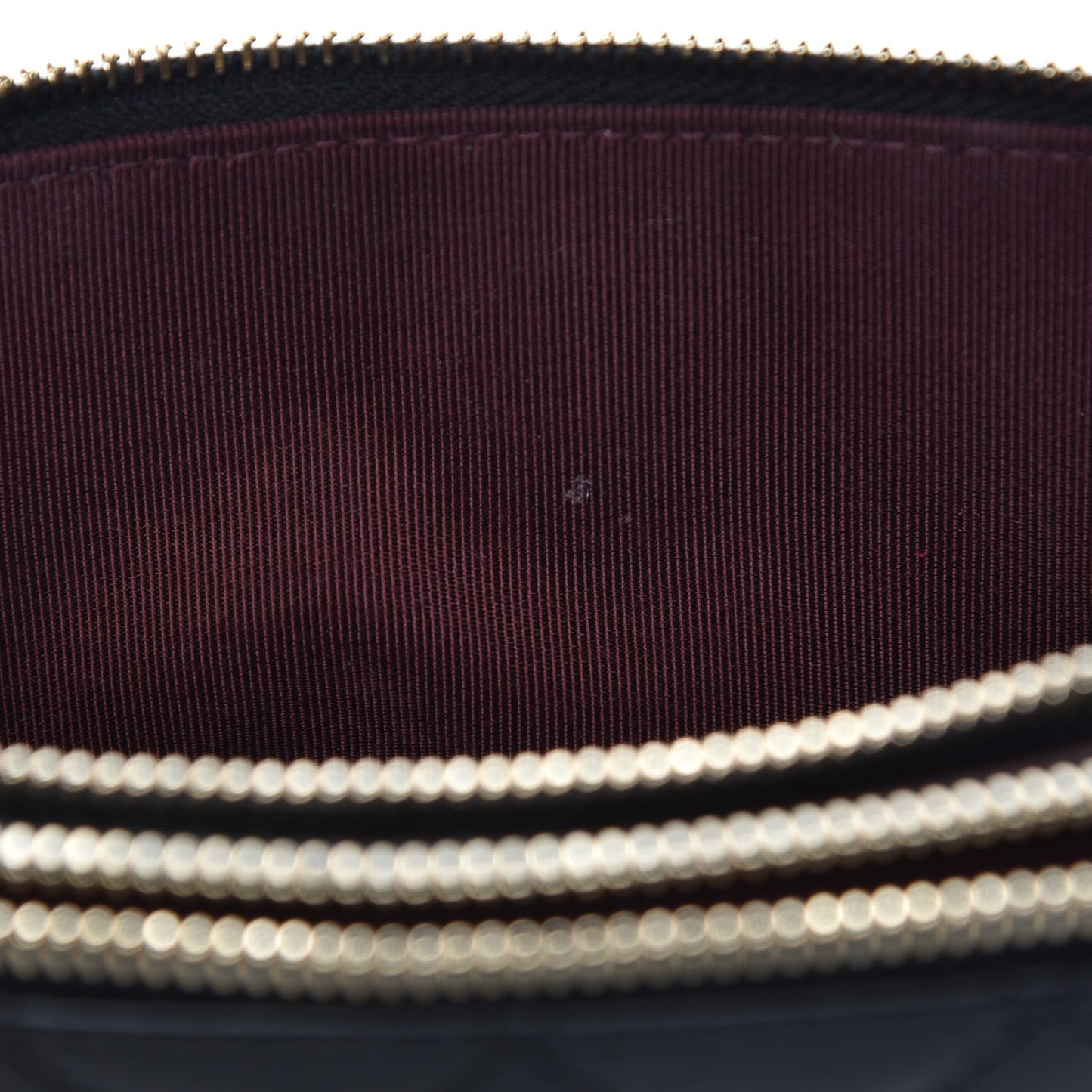 Aged Calfskin Lucky Charms 2.55 Reissue Small Clutch With Chain Black