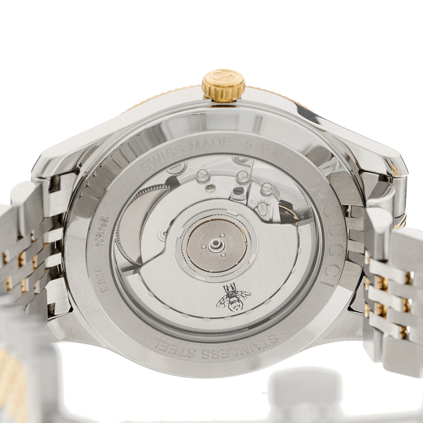 Stainless Steel 40mm G-Timeless Two Tone Charm Automatic Watch