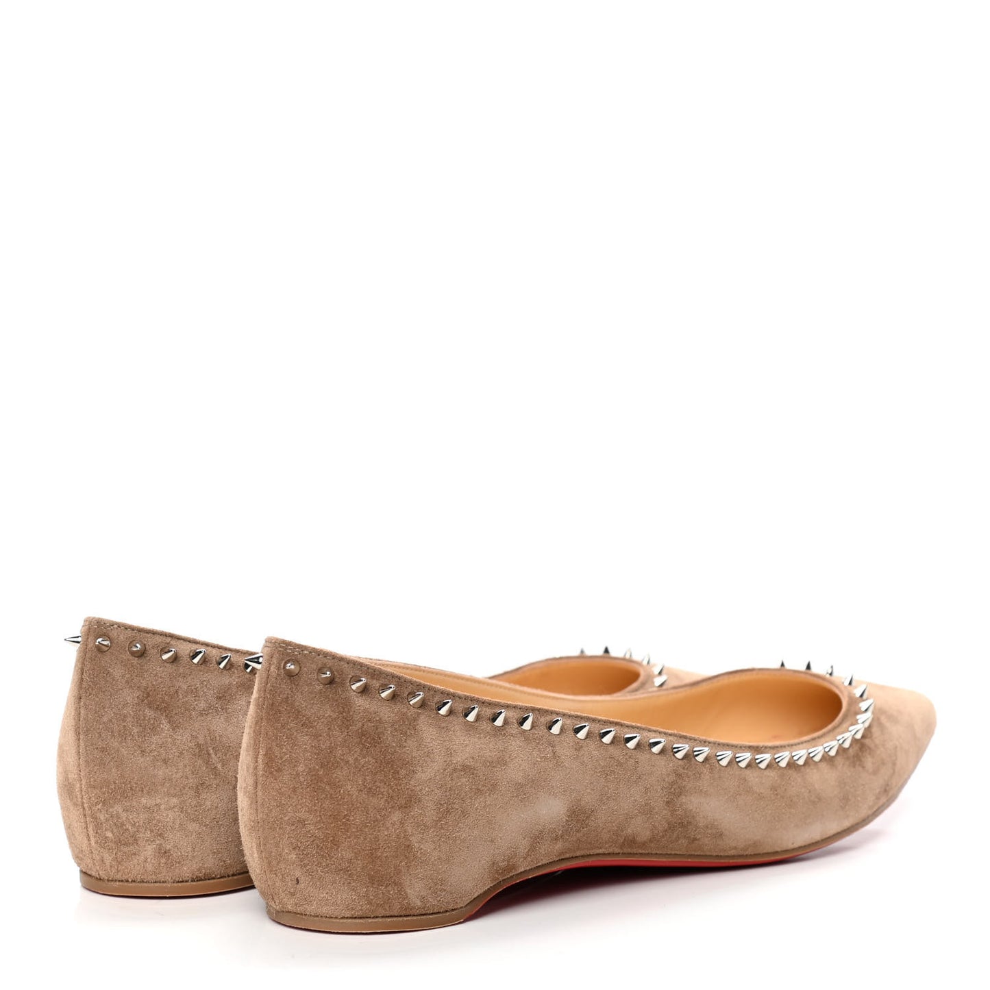 Veau Velours Anjalina Flats 38.5 Fennec