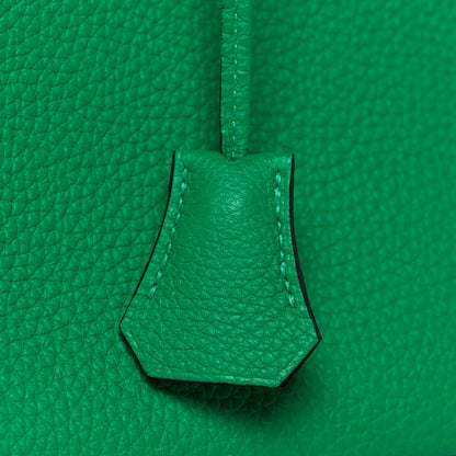 Hermes Togo Verso Birkin 25 Menthe Vert Bosphore 32 of 34