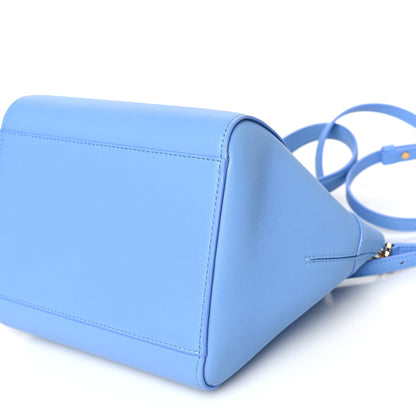 Loewe Calfskin Small Hammock Nugget Shoulder Bag Celestine Blue 9 of 9