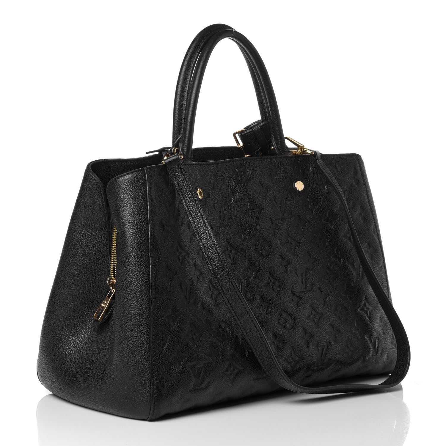 Louis Vuitton Empreinte Montaigne GM Black 2 of 4