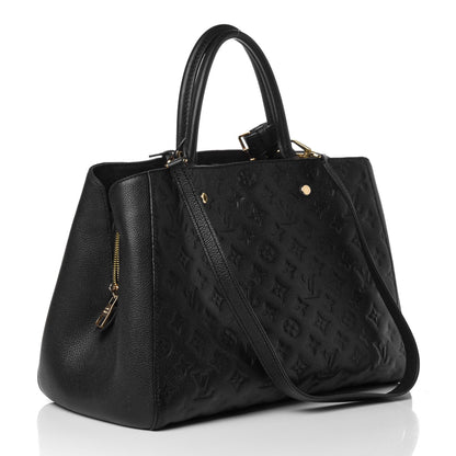 Louis Vuitton Empreinte Montaigne GM Black 2 of 4