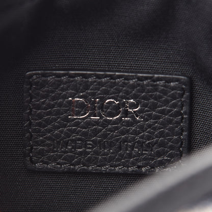 Christian Dior Oblique Messenger Pouch Beige Black 6 of 8