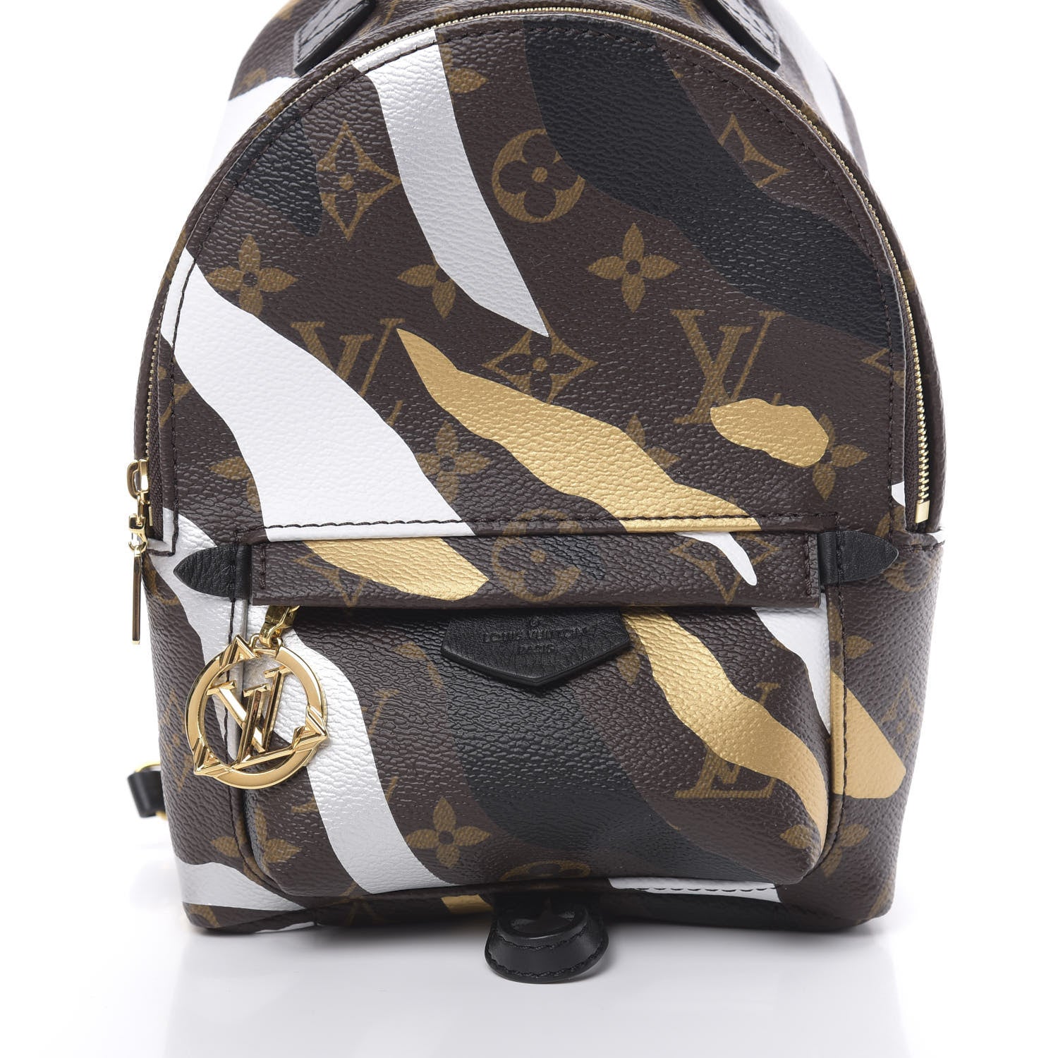 Louis Vuitton X LOL Monogram Palm Springs Backpack Mini Gold Silver 7 of 10