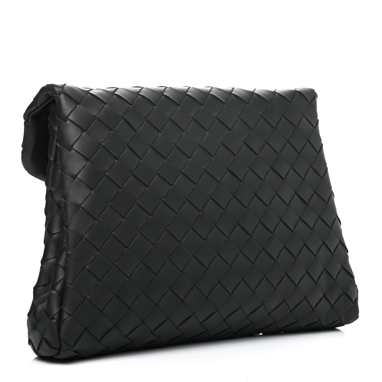 Bottega Veneta Nappa Intrecciato Portfolio Clutch Black 3 of 7