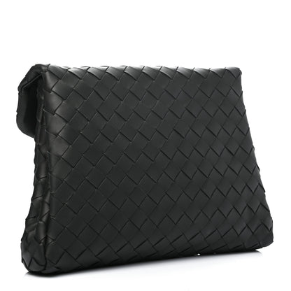 Bottega Veneta Nappa Intrecciato Portfolio Clutch Black 3 of 7
