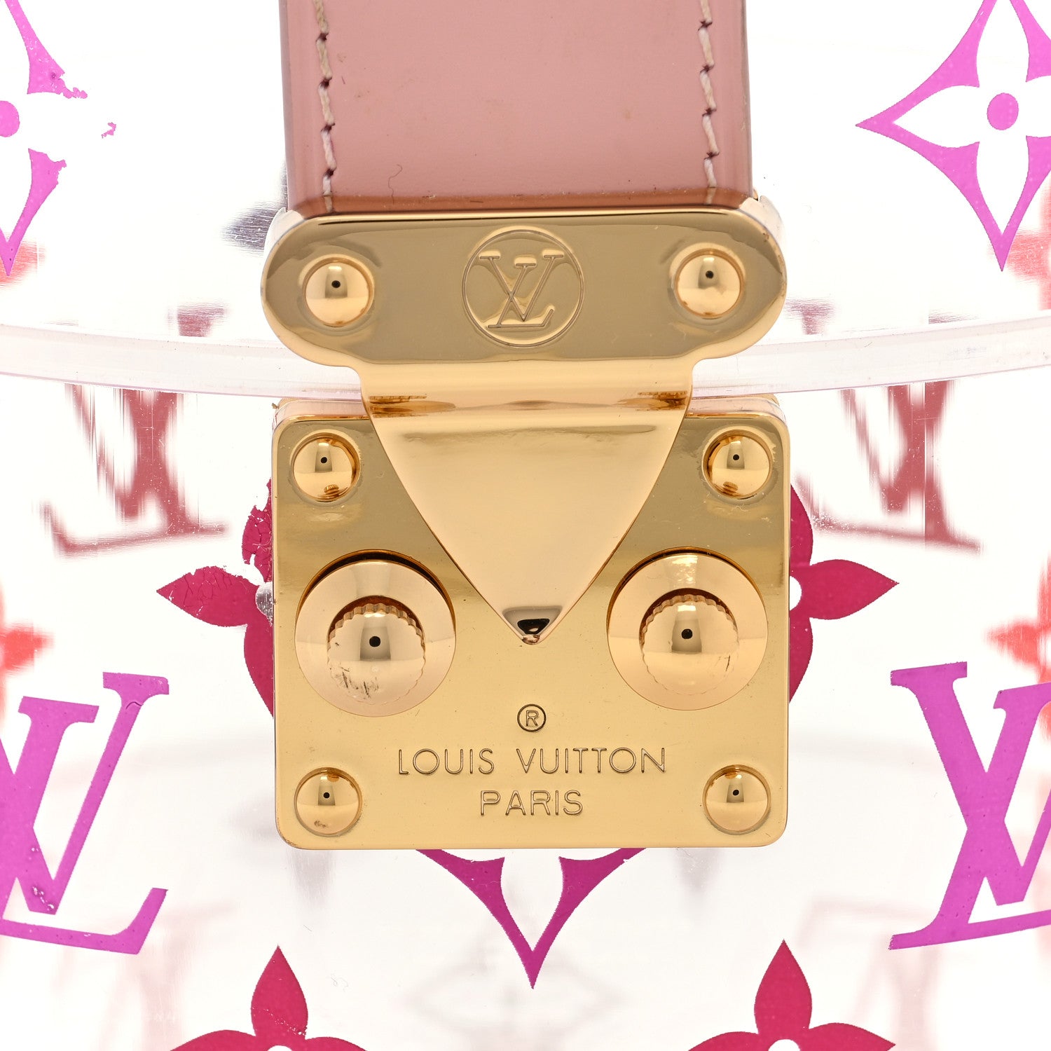 Louis Vuitton Transparent Plexiglass Box Scott Rose Ballerine 6 of 6
