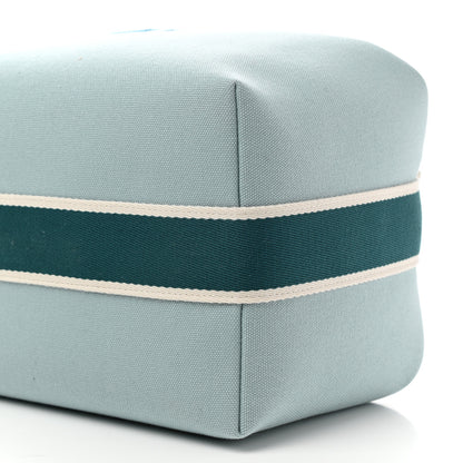 Hermes Canvas Large Bride-A-Brac Pouch Eucalyptus 9 of 9