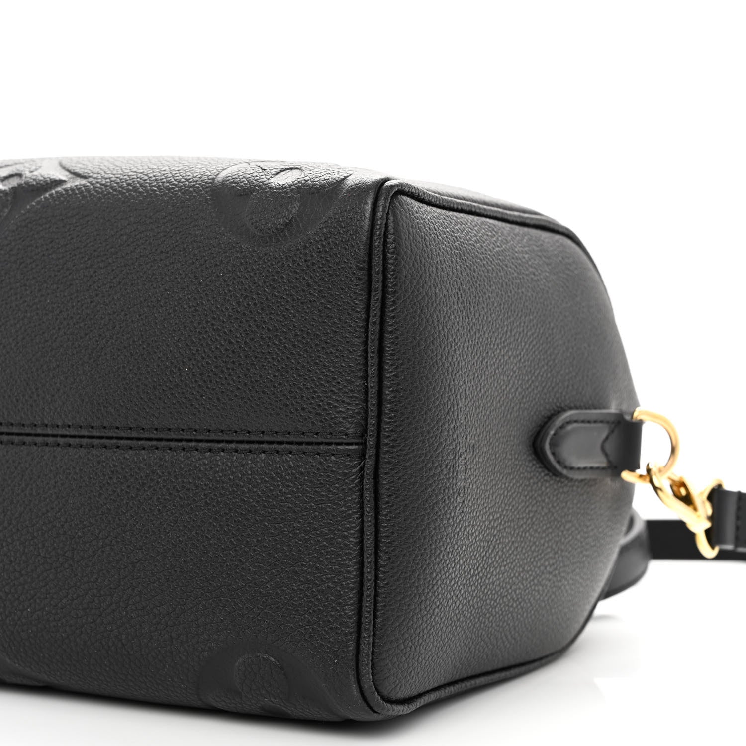 Louis Vuitton Empreinte Monogram Giant Speedy Bandouliere 25 Black 9 of 9
