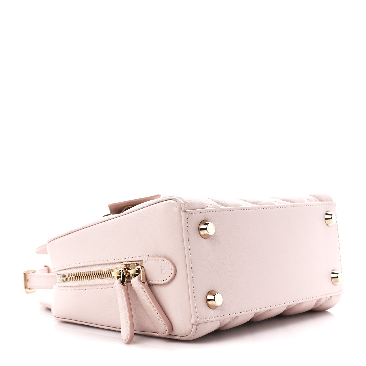 Christian Dior Lambskin Cannage Lily Tote Light Pink 4 of 11