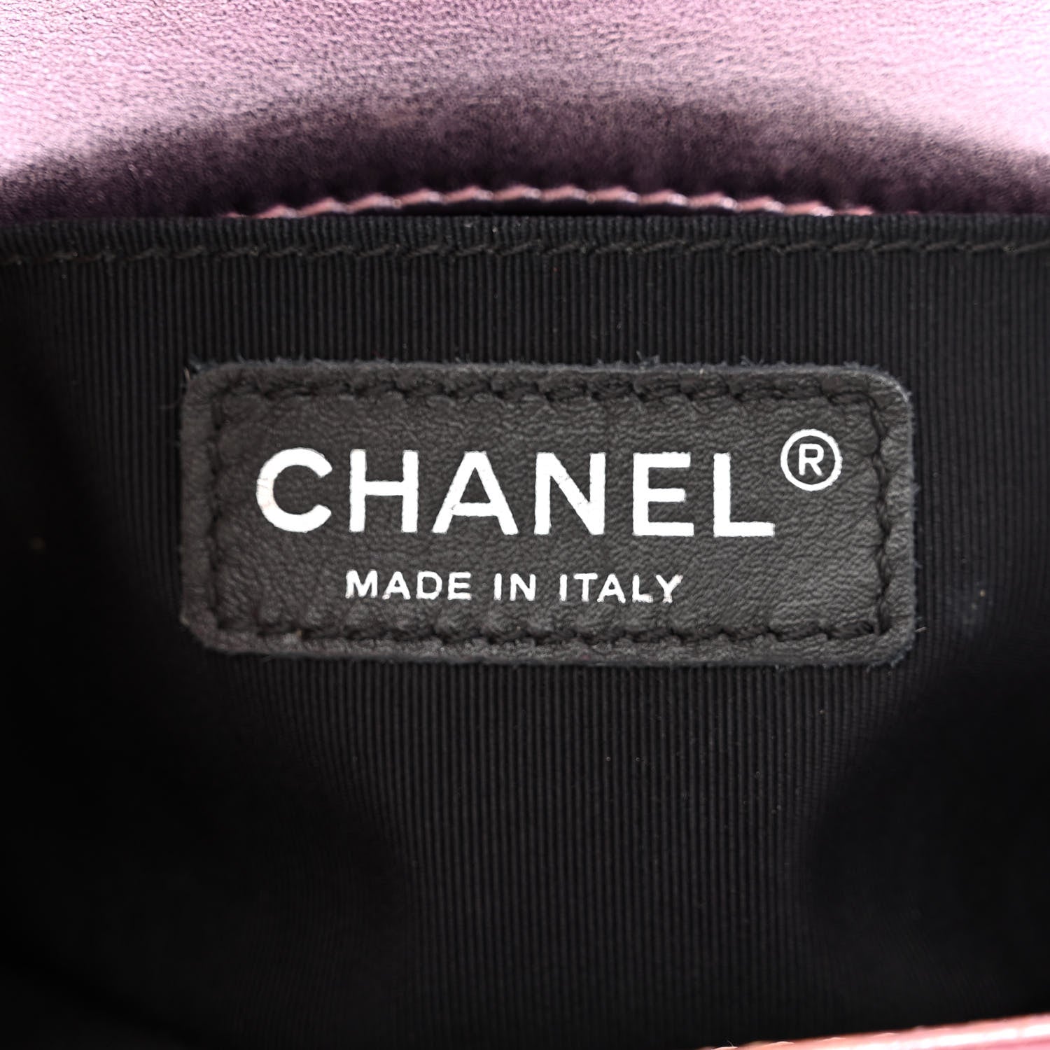 Chanel Metallic Patent Calfskin Quilted Small Boy Flap Pink 6 of 13