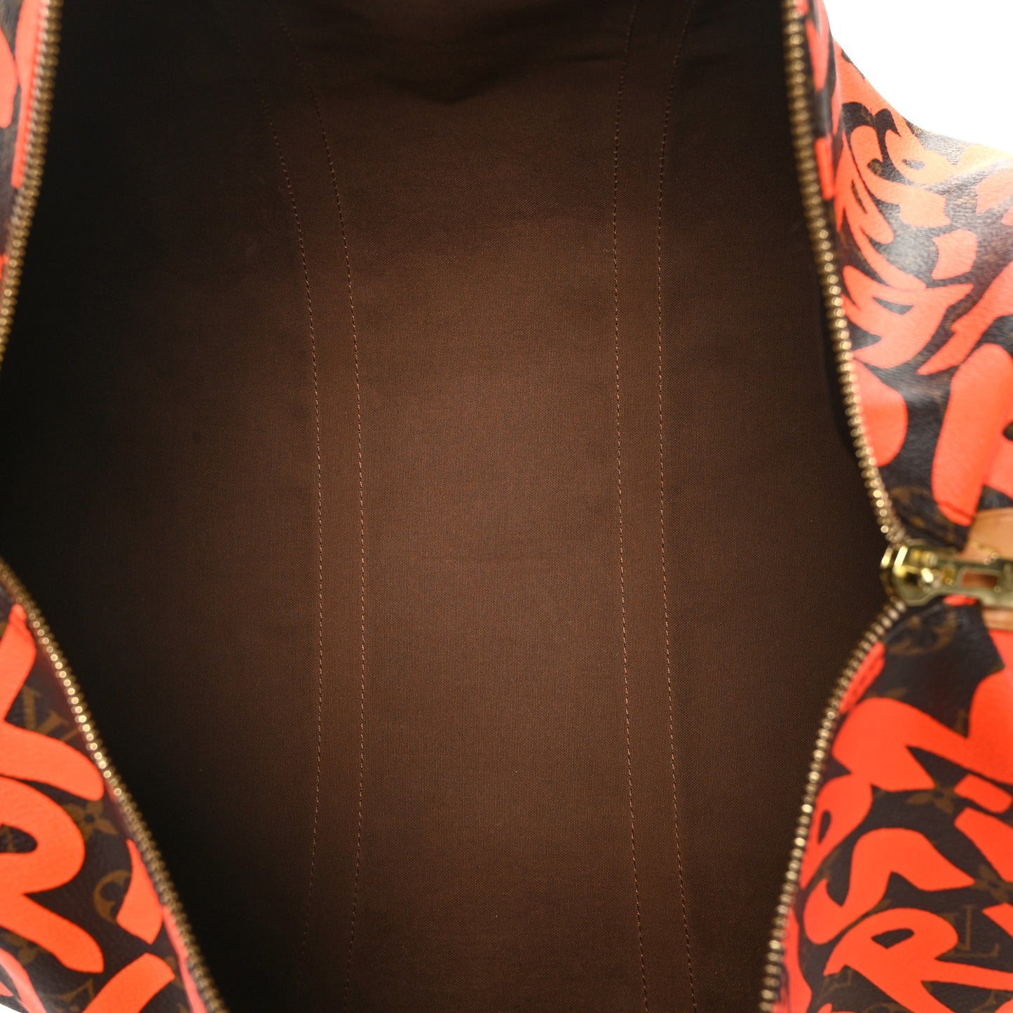 Monogram Graffiti Keepall 50 Orange