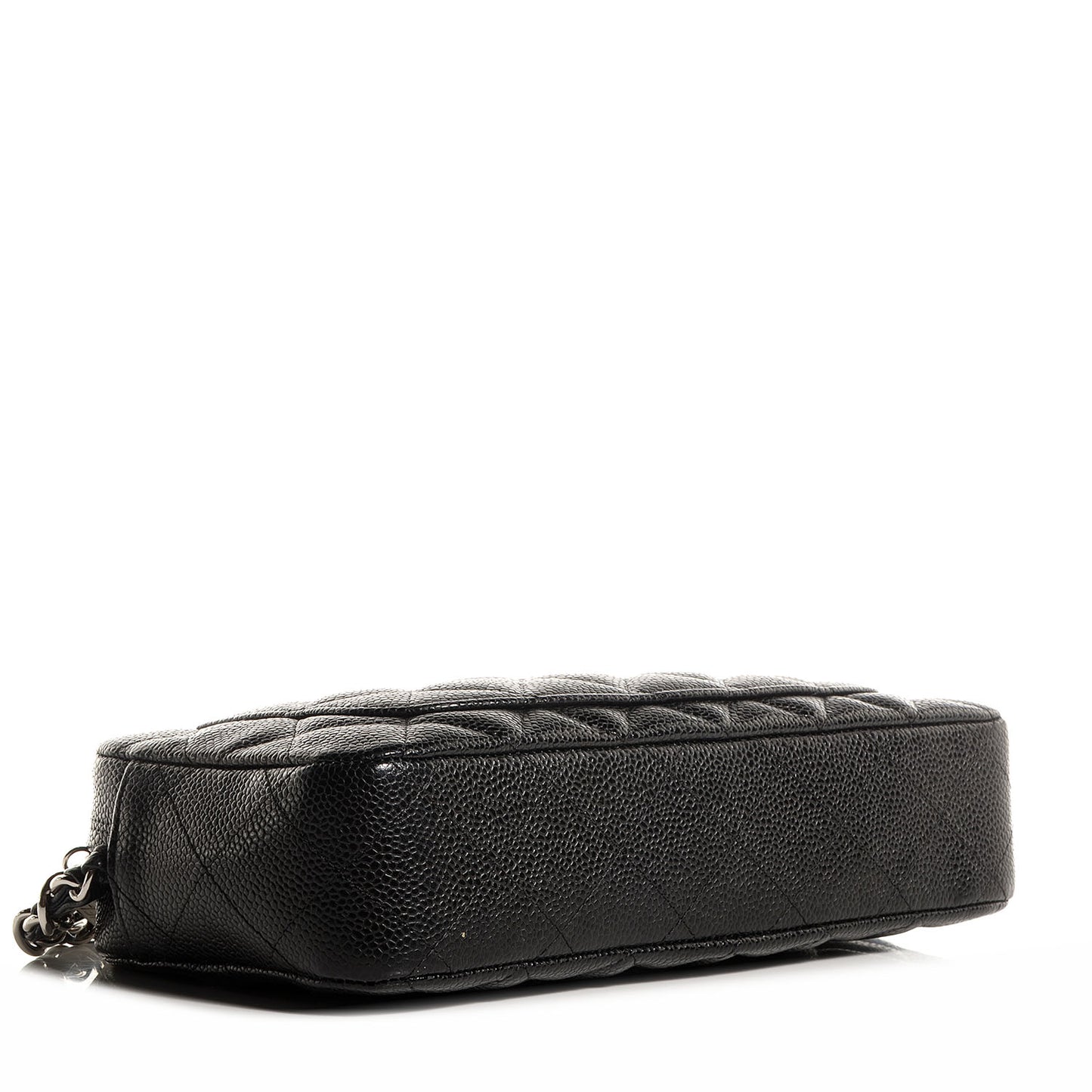 Caviar Quilted Timeless Camera Case Black