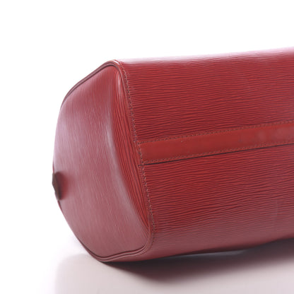 Louis Vuitton Epi Speedy 30 Castillan Red 15 of 16