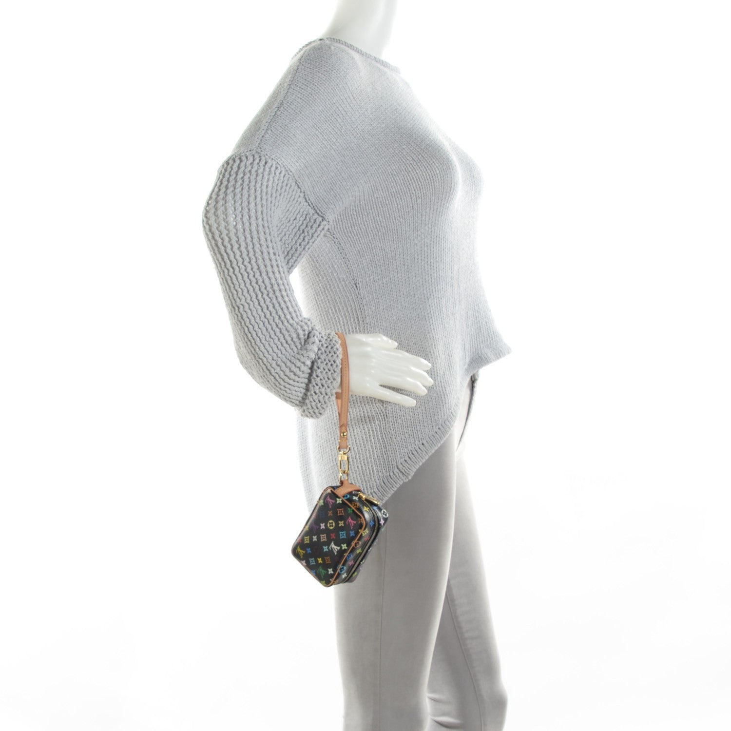Louis Vuitton Monogram Multicolor Trousse Wapity Black 2 of 7