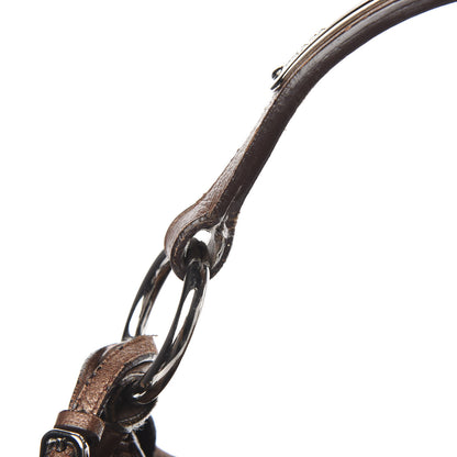 Prada Metallic Vitello Daino Hobo Brown 13 of 13