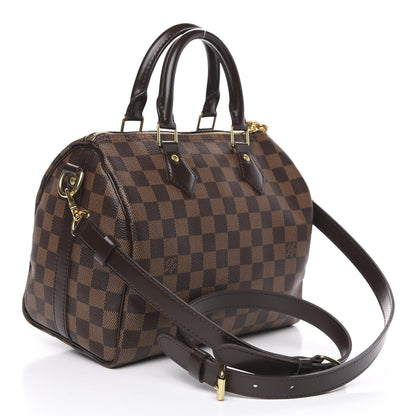 Louis Vuitton Damier Ebene Speedy Bandouliere 25 2 of 9