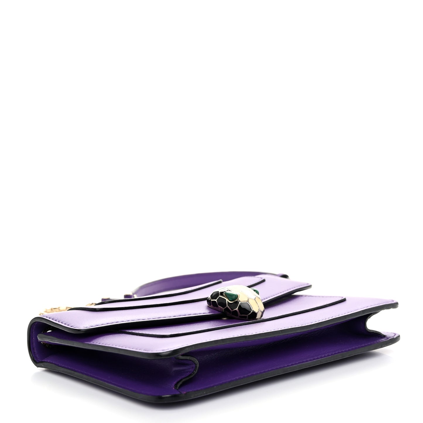 Calfskin Serpenti Forever Shoulder Bag Purple