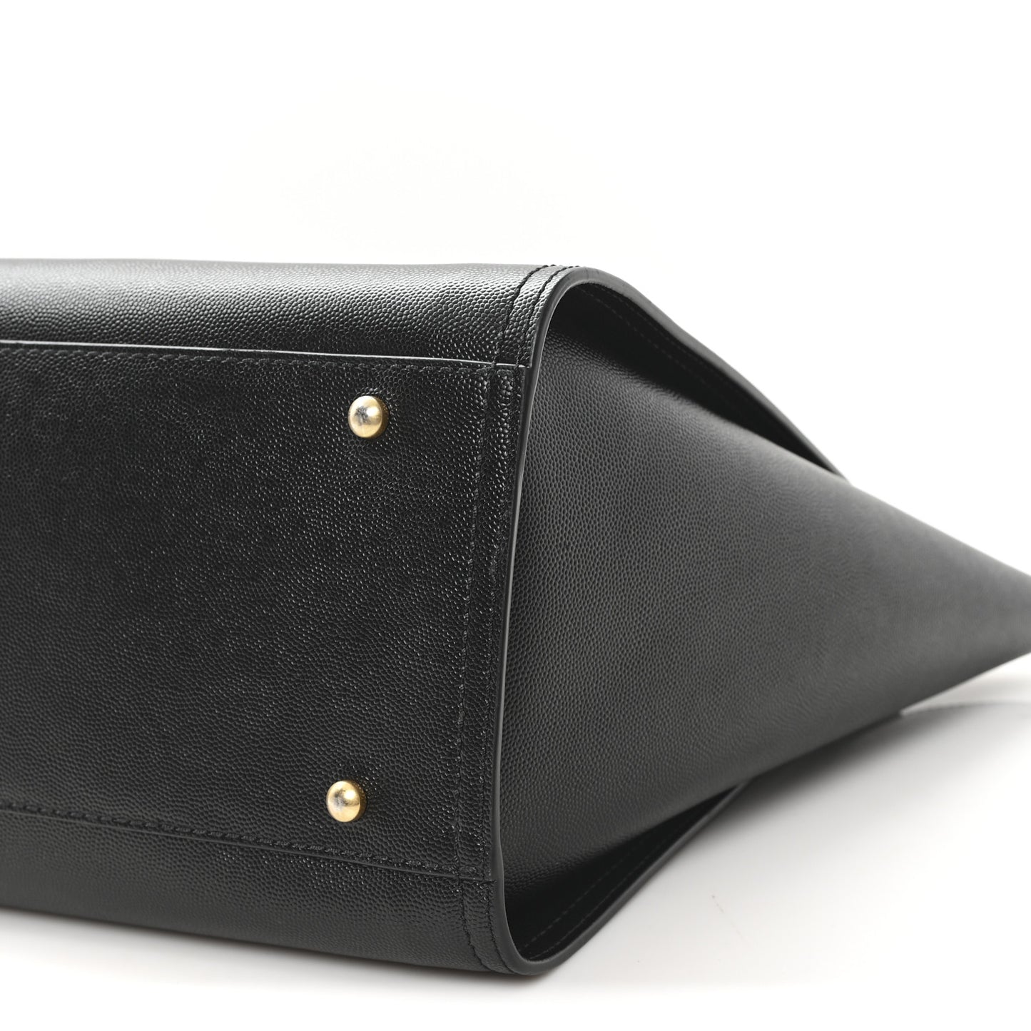 Caviar Small Studded Deauville Tote Black