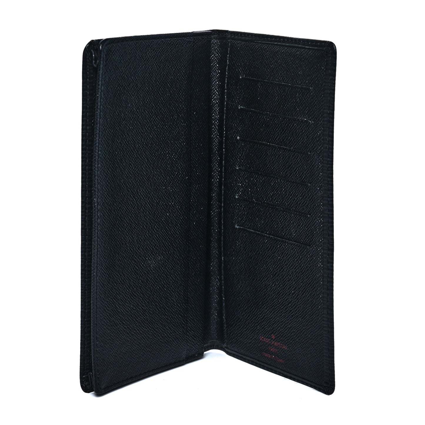Epi Checkbook Organizer Wallet Black