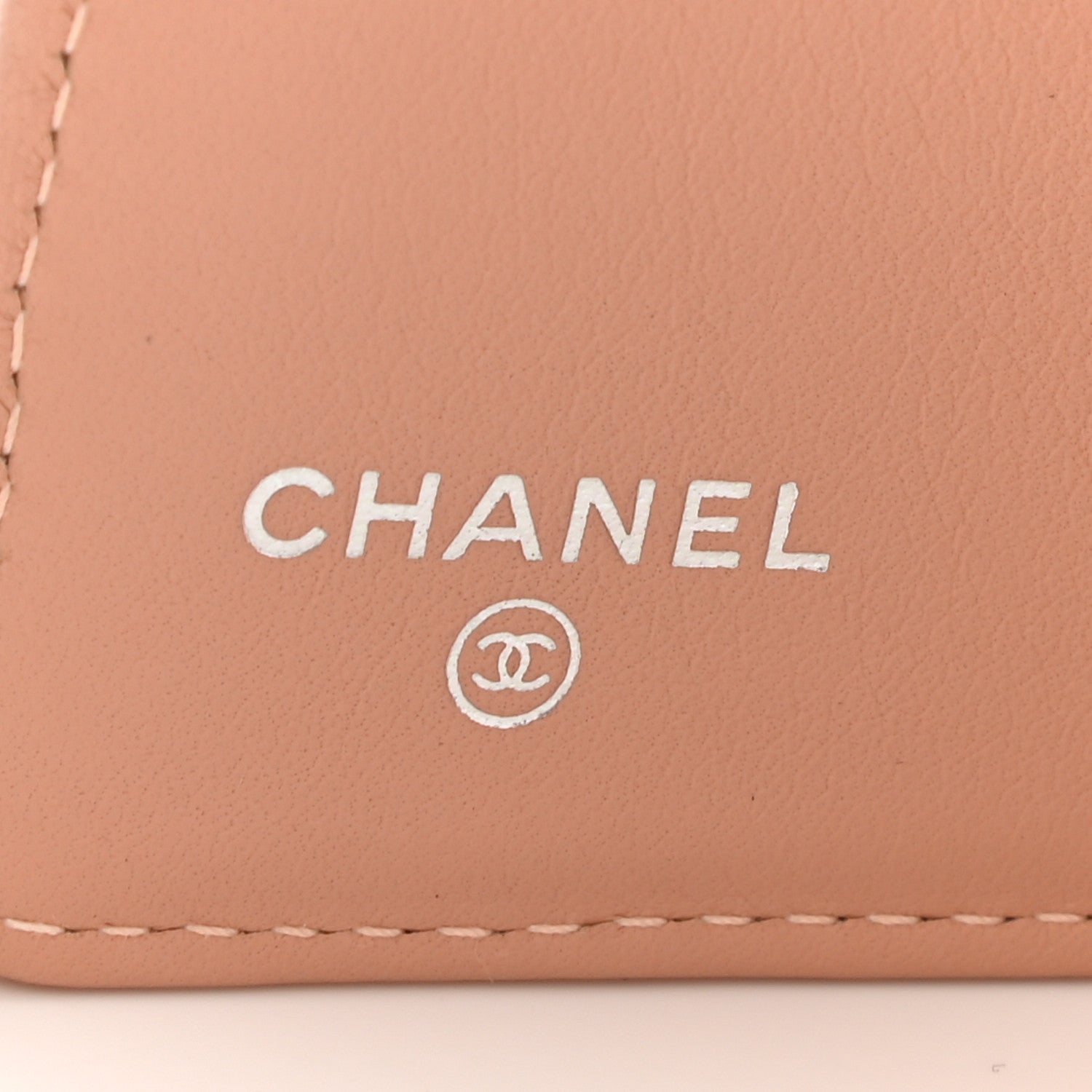Chanel Patent Calfskin Quilted Yen Wallet Beige 12 of 18