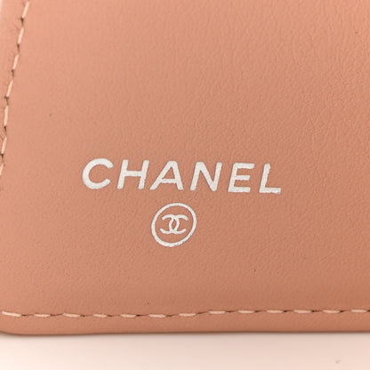 Chanel Patent Calfskin Quilted Yen Wallet Beige 12 of 18