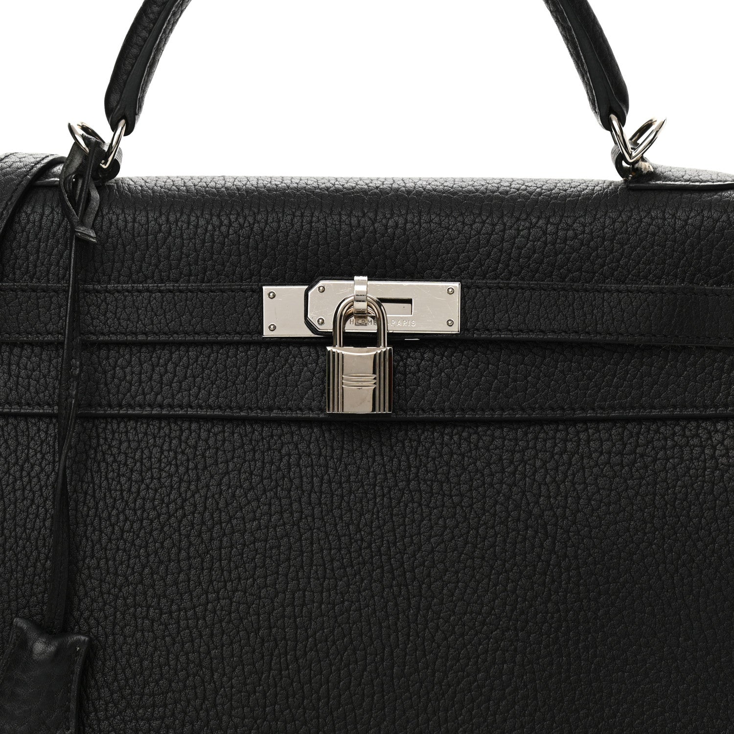 Hermes Fjord Sellier Kelly 32 Black 8 of 15