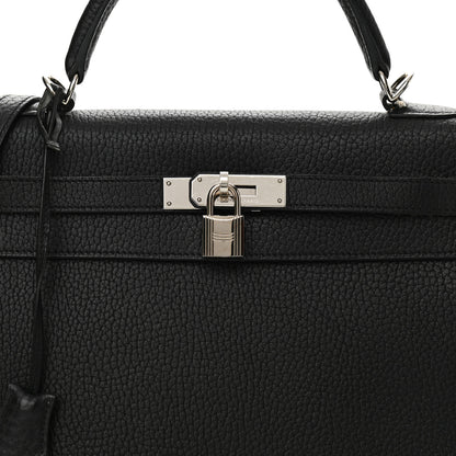 Hermes Fjord Sellier Kelly 32 Black 8 of 15