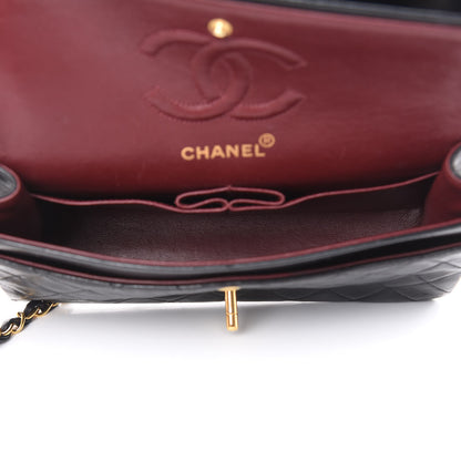 Chanel Lambskin Quilted Small Double Flap Black 5 of 15