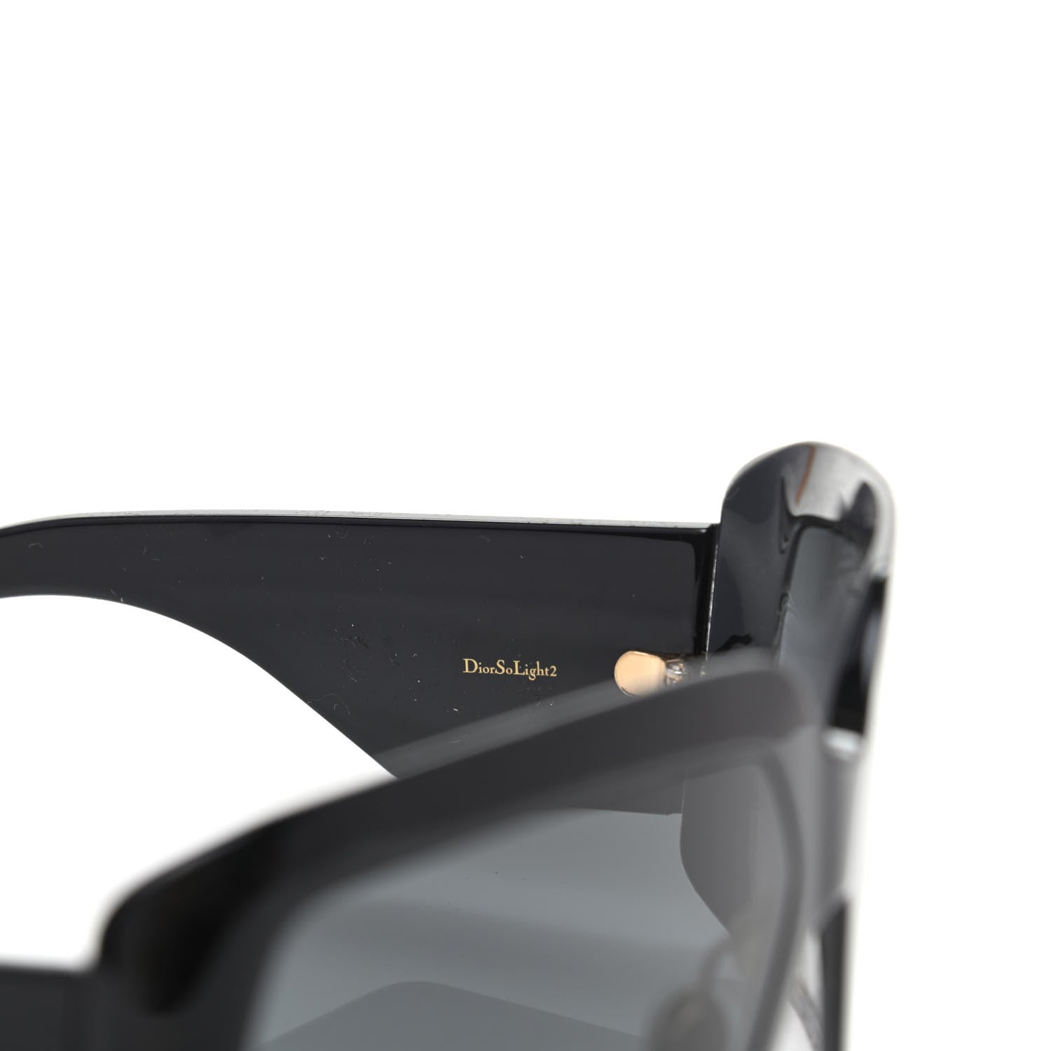 Christian Dior Acetate DiorSo Light 2 Shield Sunglasses Black 6 of 7