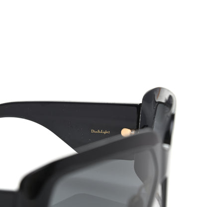 Christian Dior Acetate DiorSo Light 2 Shield Sunglasses Black 6 of 7