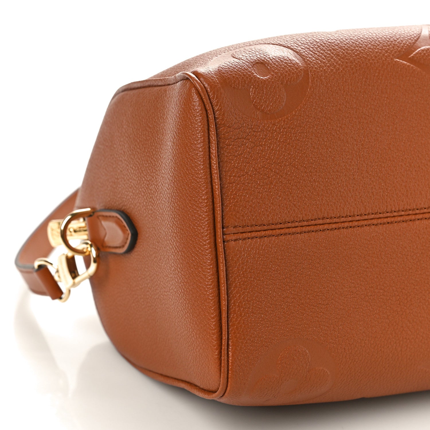 Louis Vuitton Empreinte Monogram Giant Speedy Bandouliere 25 Cognac 8 of 10