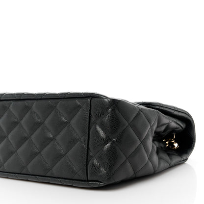 Chanel Caviar Quilted XXL Travel Flap Bag Black 11 of 11