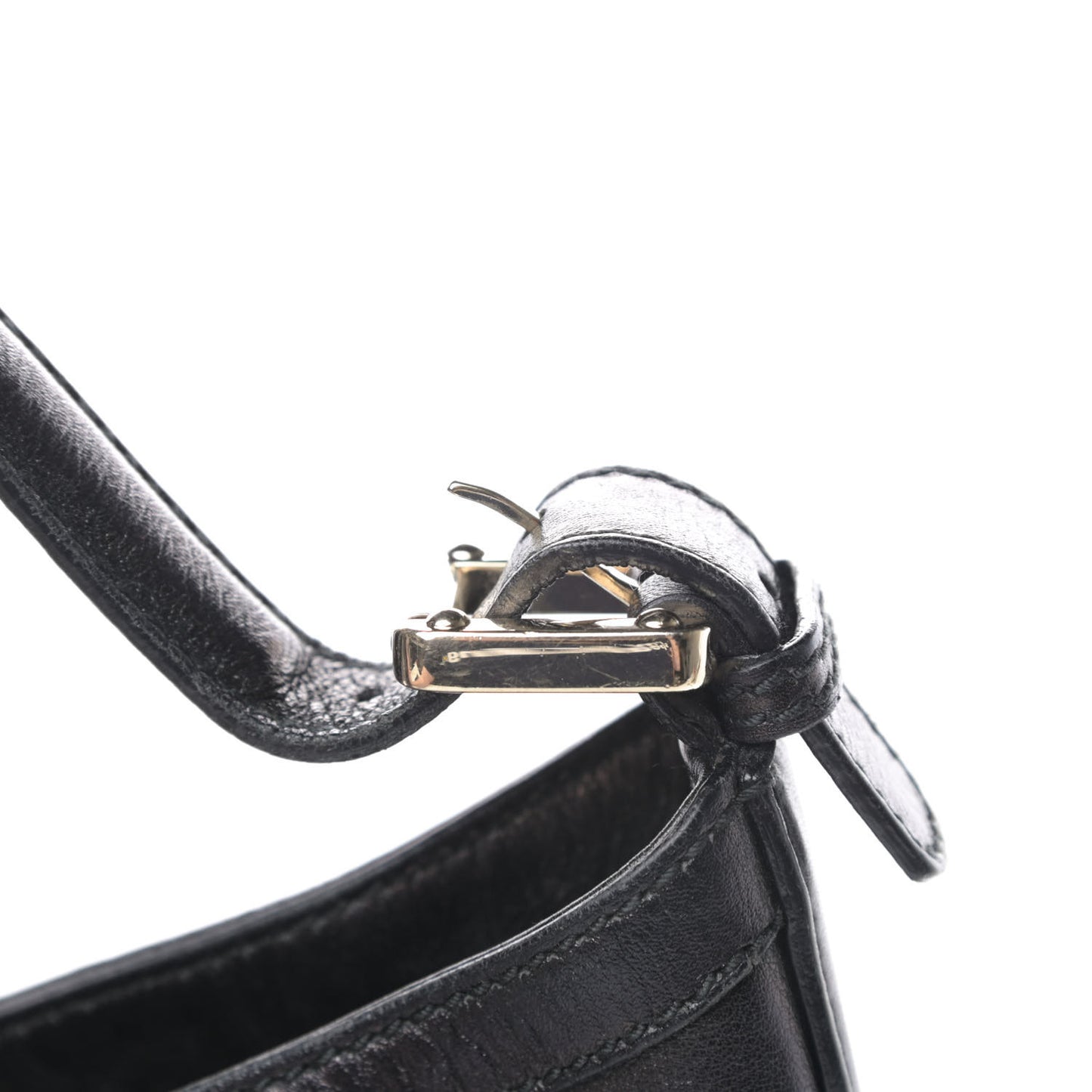 Calfskin Medium Britt Hobo Black