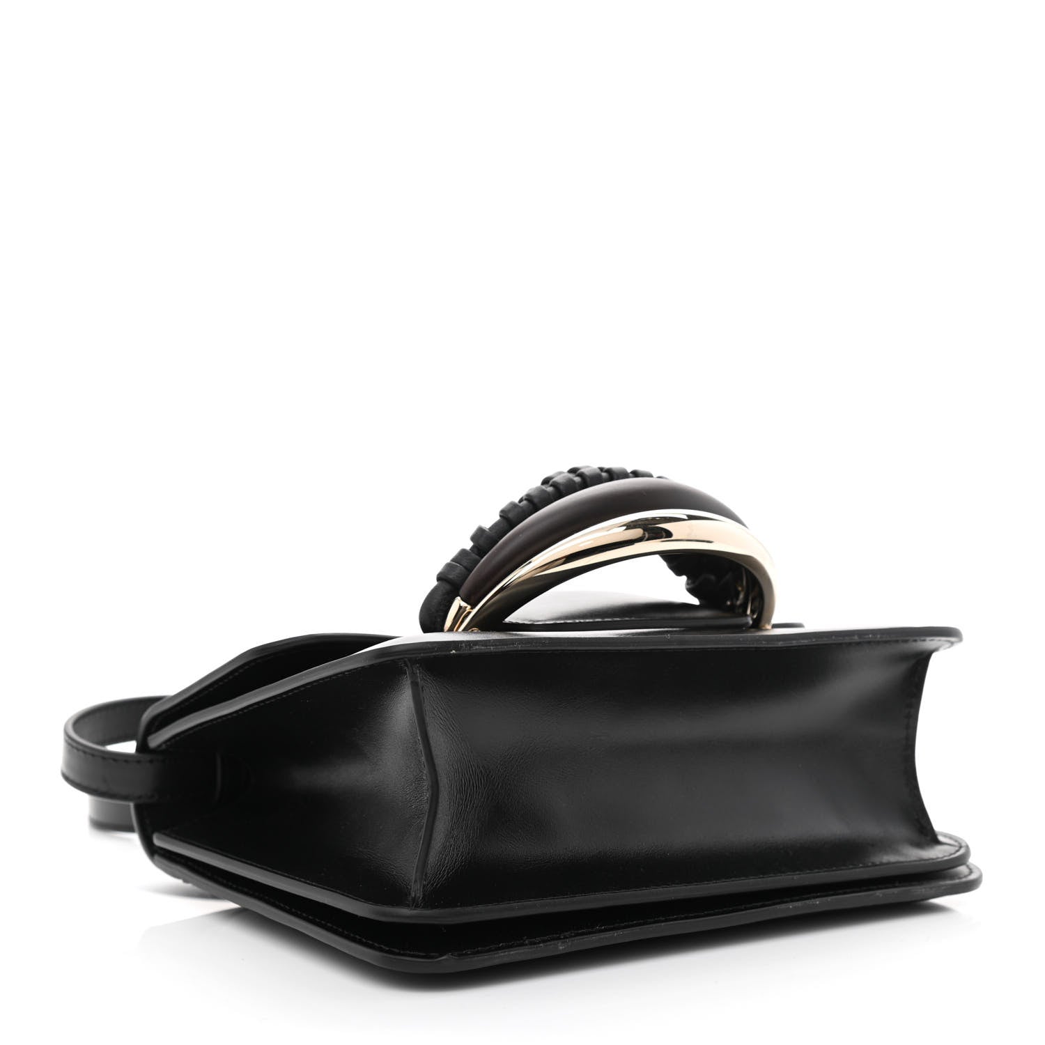 Chloe Calfskin Kattie Shoulder Bag Black 4 of 10