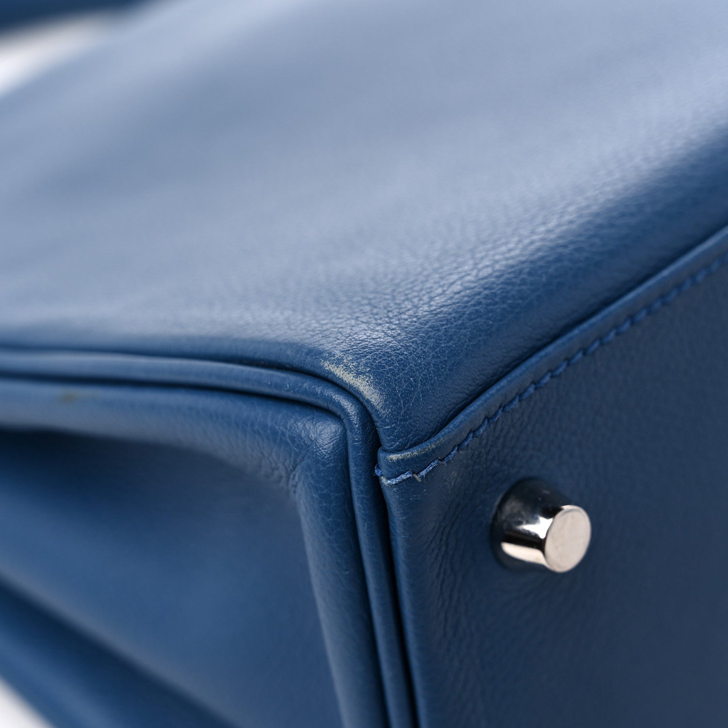 Hermes Evercolor Kelly Retourne 28 Bleu Azur 10 of 14