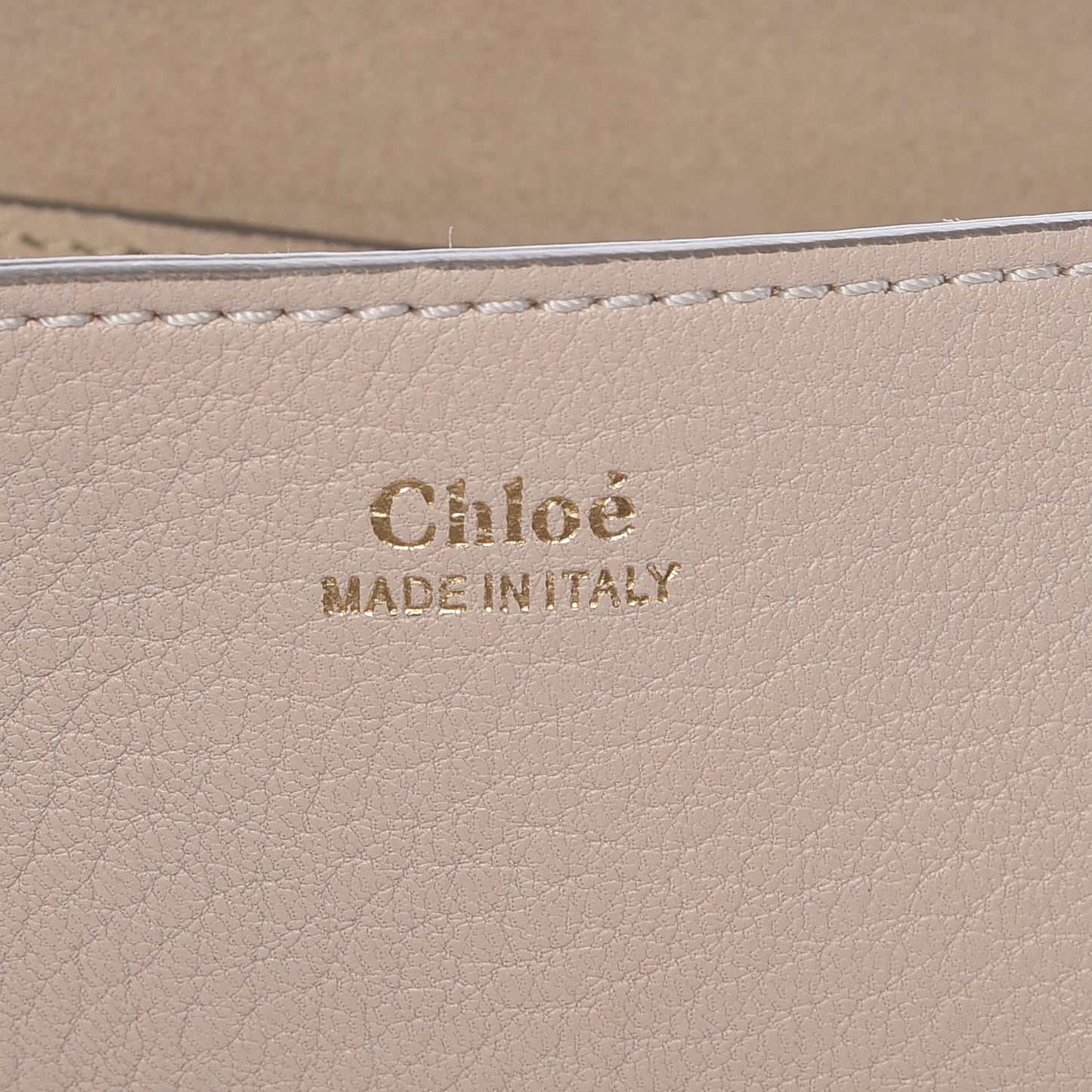Grained Lambskin Drew Shoulder Bag Motty Grey