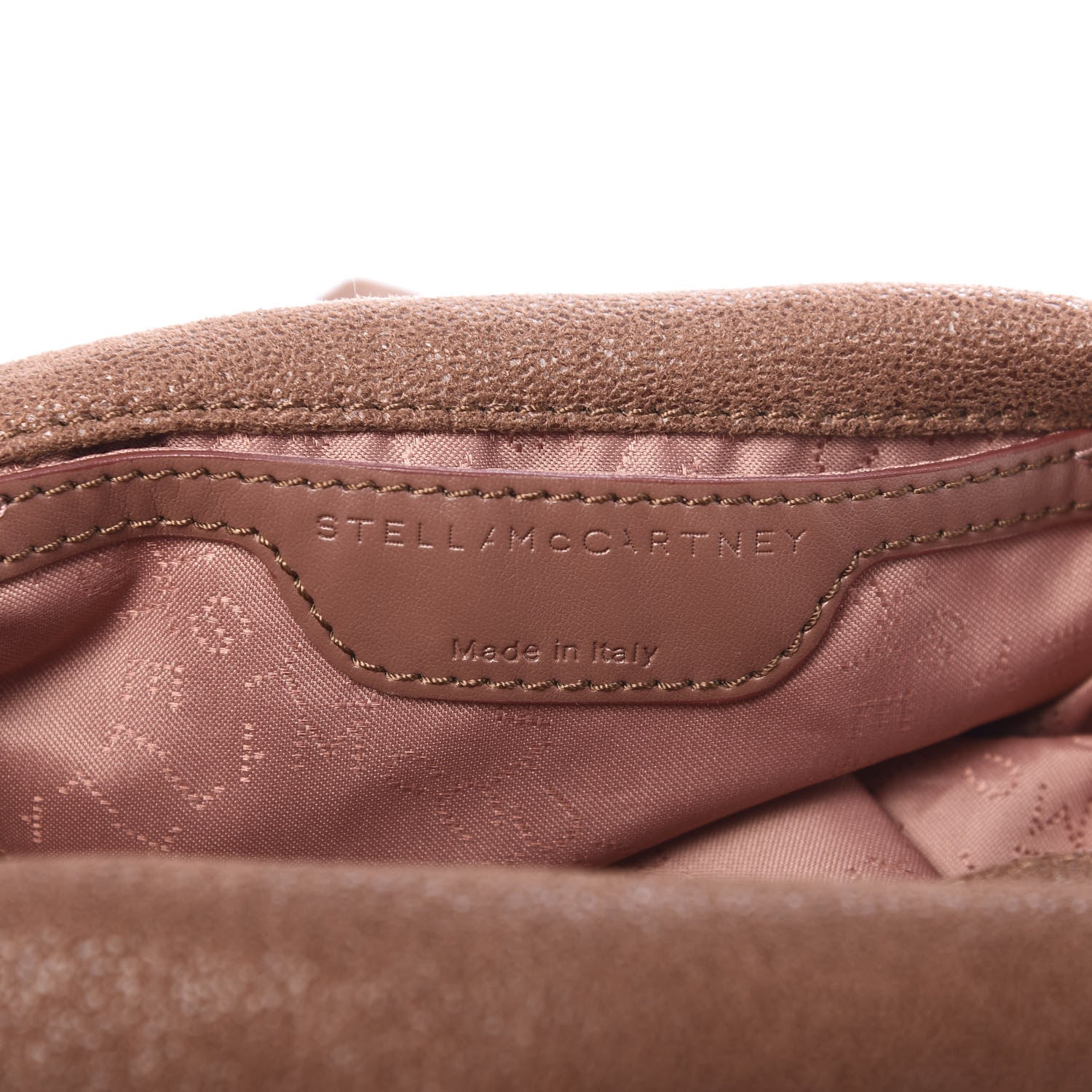 Stella McCartney Shaggy Deer Mini Falabella Fold Over Tote Pink 6 of 9