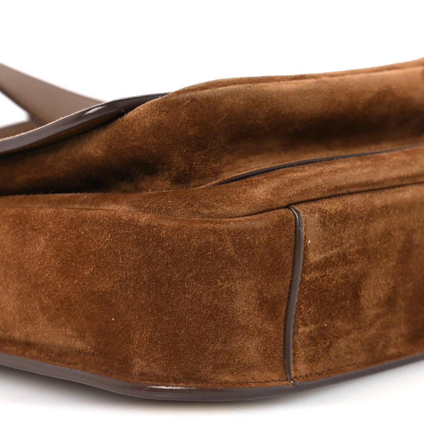 Suede Besace Niki Satchel New Barley