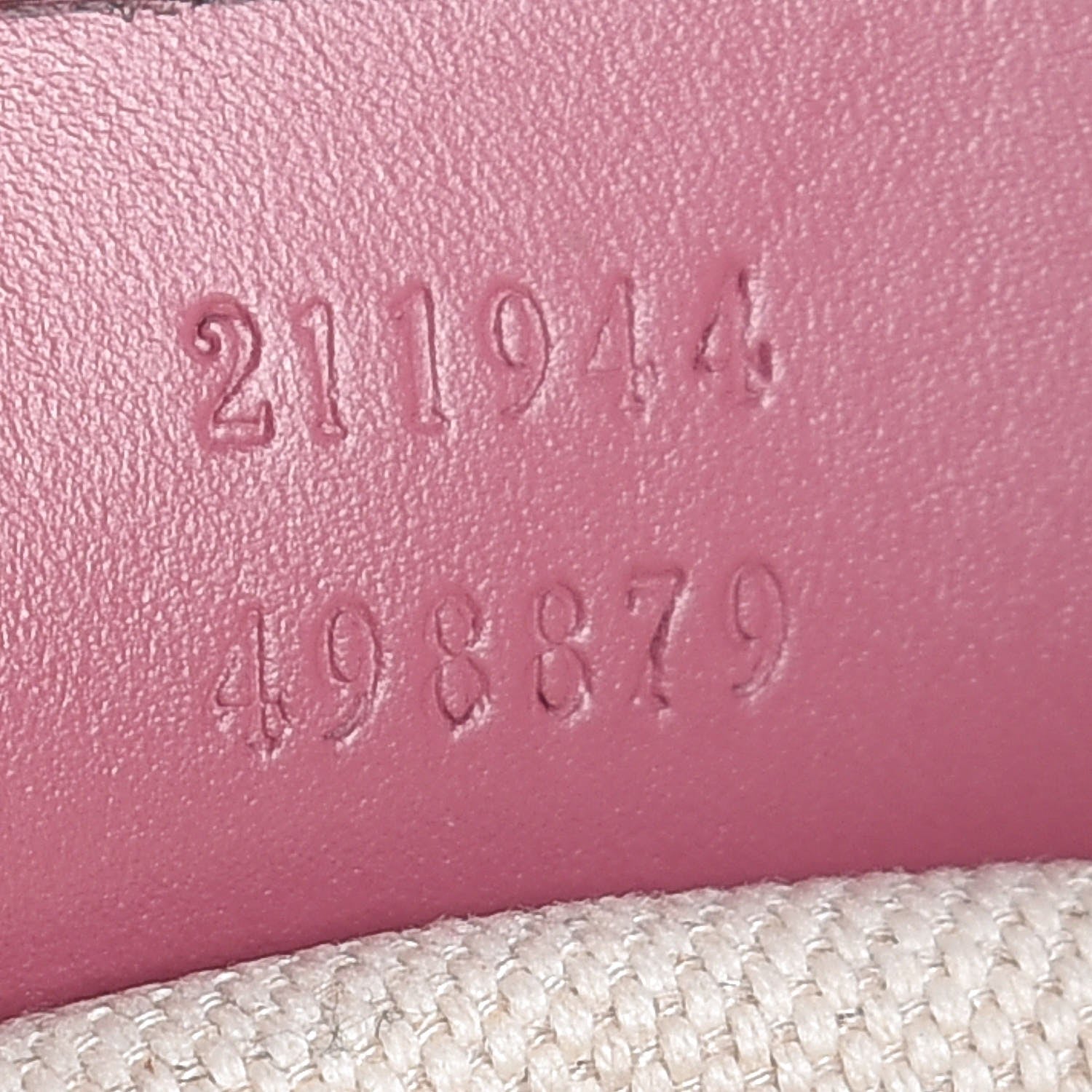Gucci Monogram Margaux Calfskin Medium Sukey Tote Beige Ebony Vintage Rose 7 of 7
