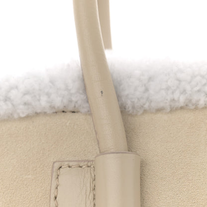 Givenchy Suede Shearling Small Antigona Natural Beige 13 of 15