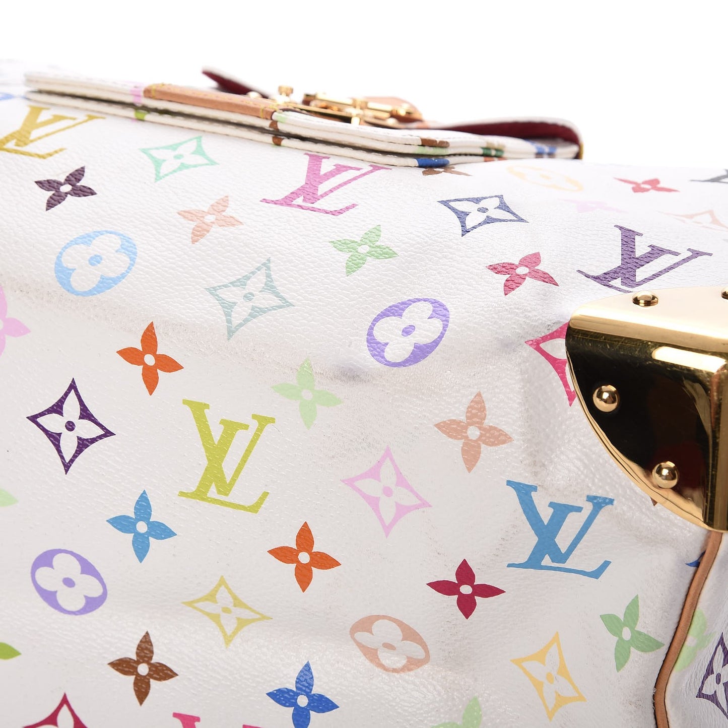 Monogram Multicolor Speedy 30 White