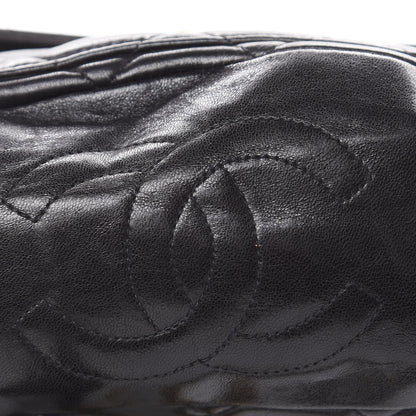 Chanel Lambskin Quilted CC Chain Backpack Black 10 of 16