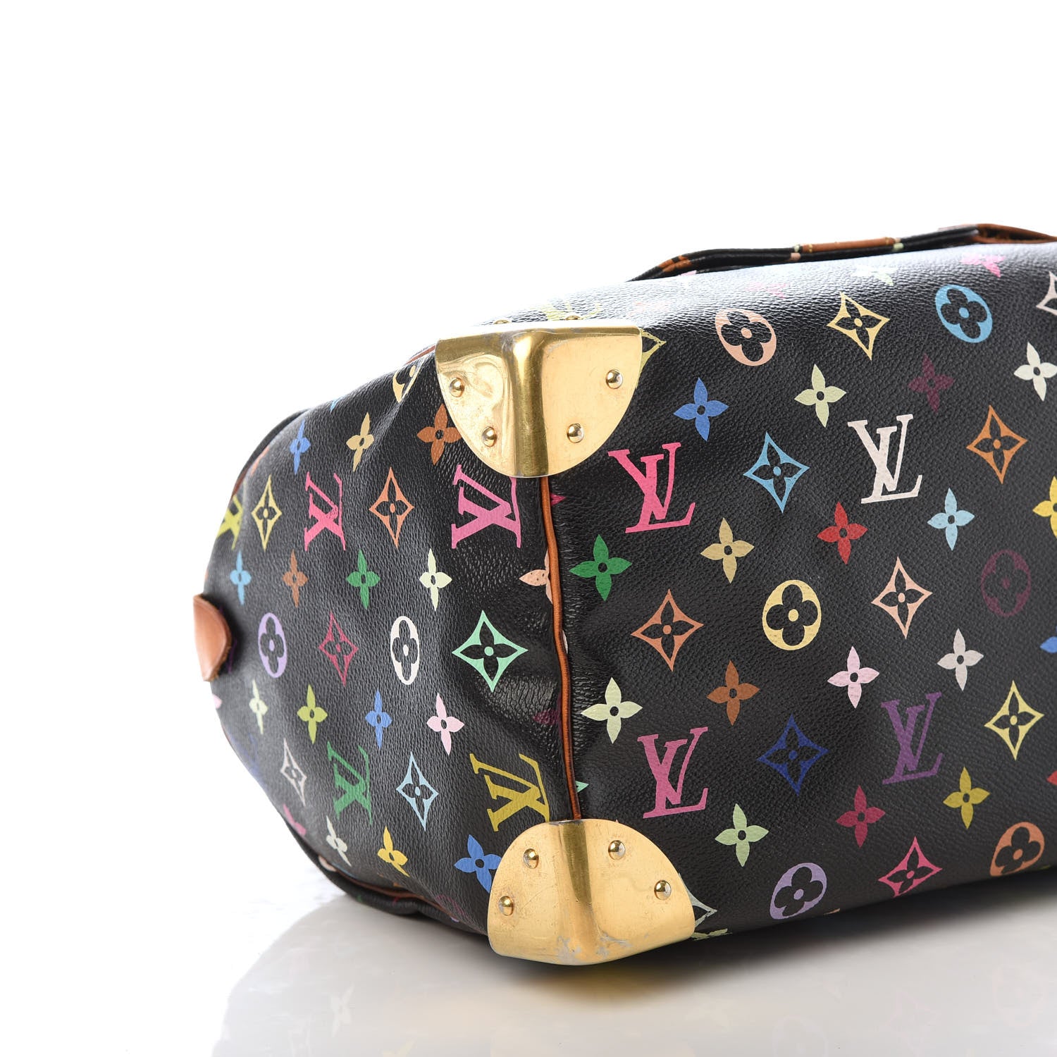 Louis Vuitton Monogram Multicolor Speedy 30 Black 6 of 12