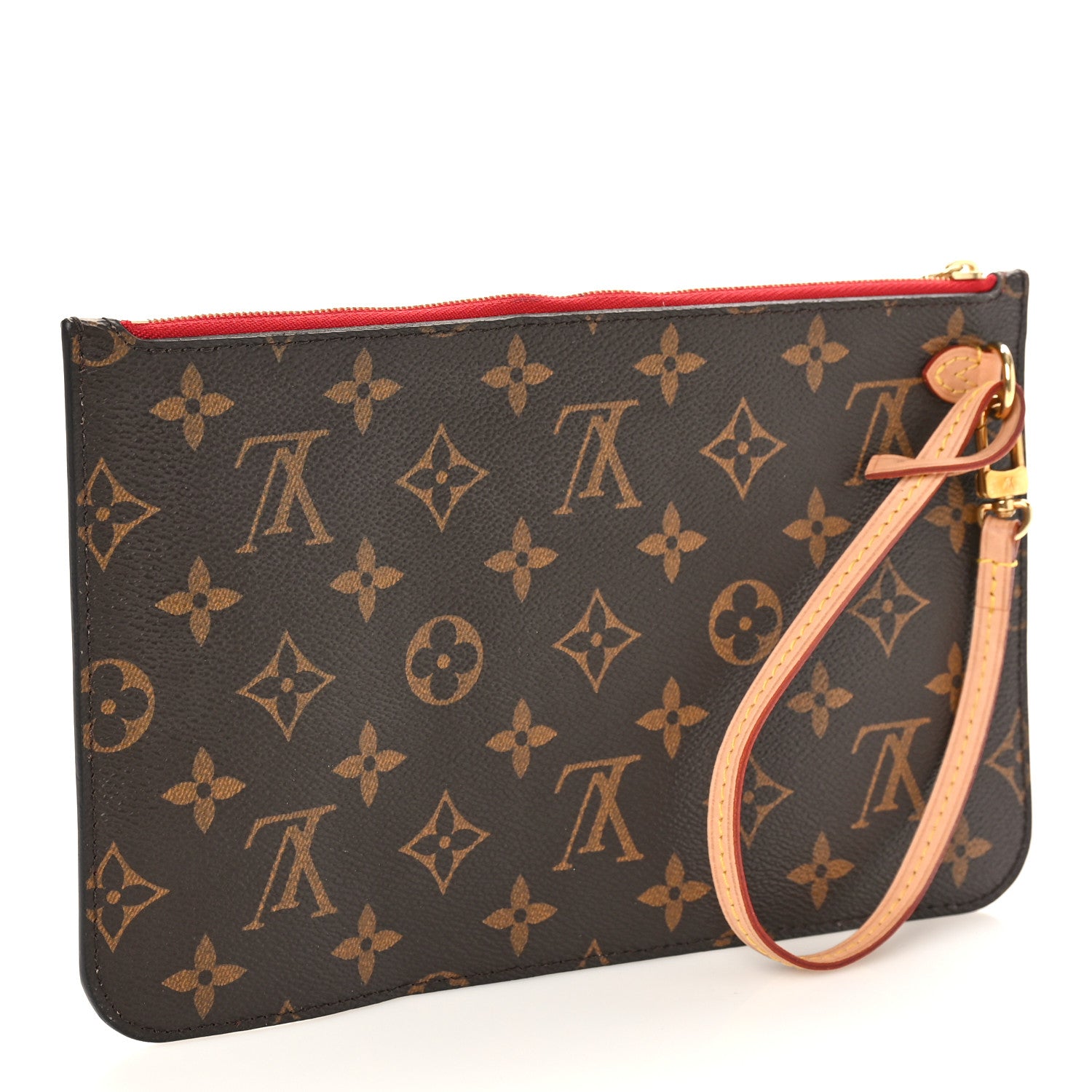 Louis Vuitton Monogram Neverfull MM GM Pochette Cherry 3 of 8