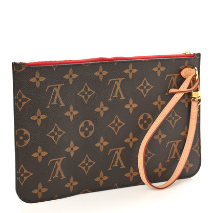 Louis Vuitton Monogram Neverfull MM GM Pochette Cherry 3 of 8
