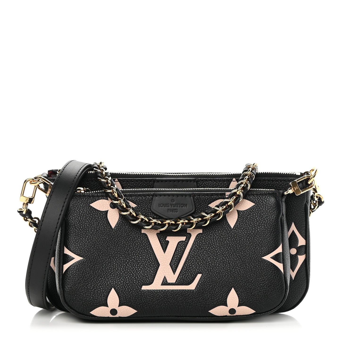 Empreinte Monogram Giant Multi Pochette Accessories Black Beige