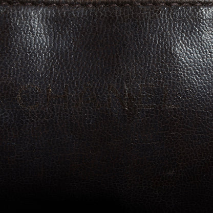 Chanel Caviar Flap Shoulder Bag Dark Brown 6 of 9